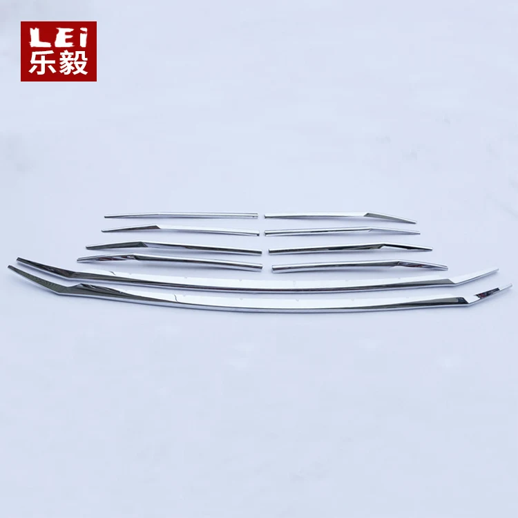 

LEYI hot sale ABS plating silver car accessories Front Grille Front Bumper Grille for Sienna 2018 2019