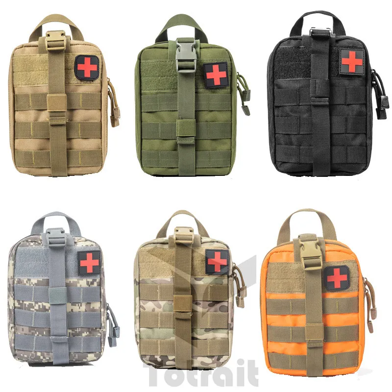 

Outdoor Tactical Medical Bag Travel First Aid Kit Multifunctional Waist Pack Camping Climbing Bag Emergency Case Survival Kit