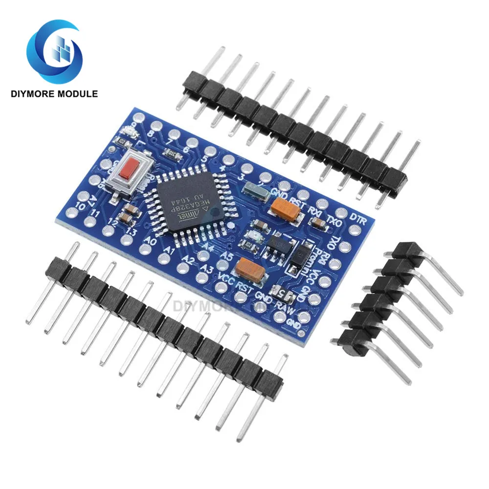 Pro mini Atmega328P Microcontroller Board 3.3V 8MHZ for Arduino Emulator Evaluation Program System Development Tools | Электронные