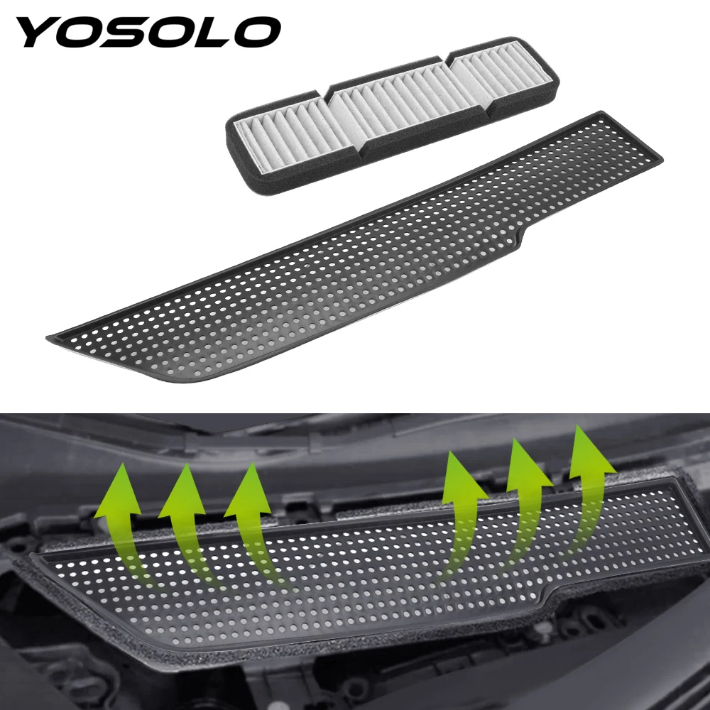YOSOLO Защитная крышка для кондиционера автомобиля Tesla Model 3|Наклейки салона авто| |