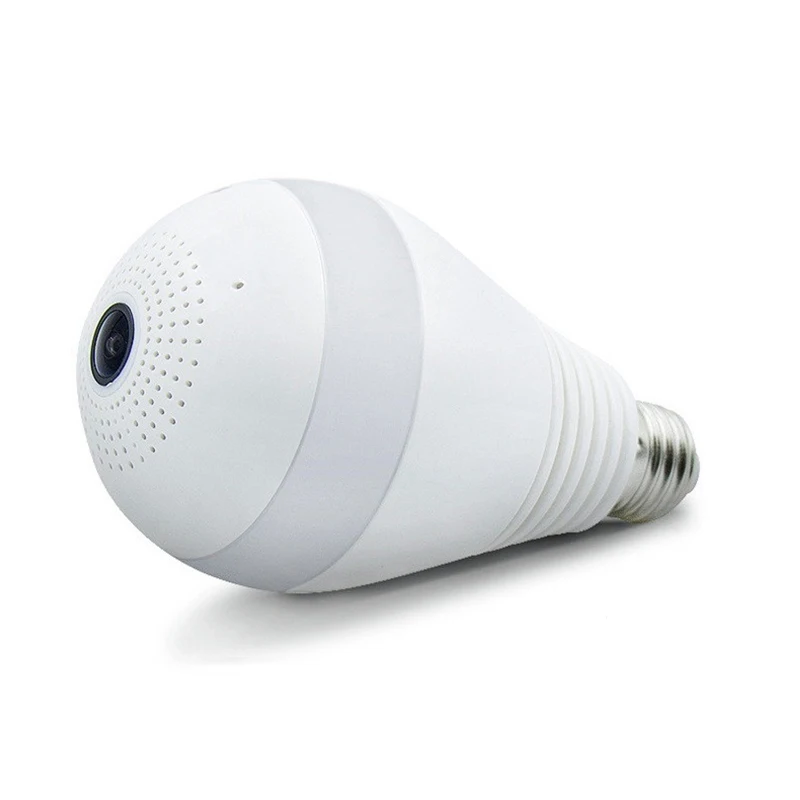 

Wifi LED smart light bulbs security cameras bulb E26/E27 camera smart phone night vision IR 1080P audio voice alarm Home Camera