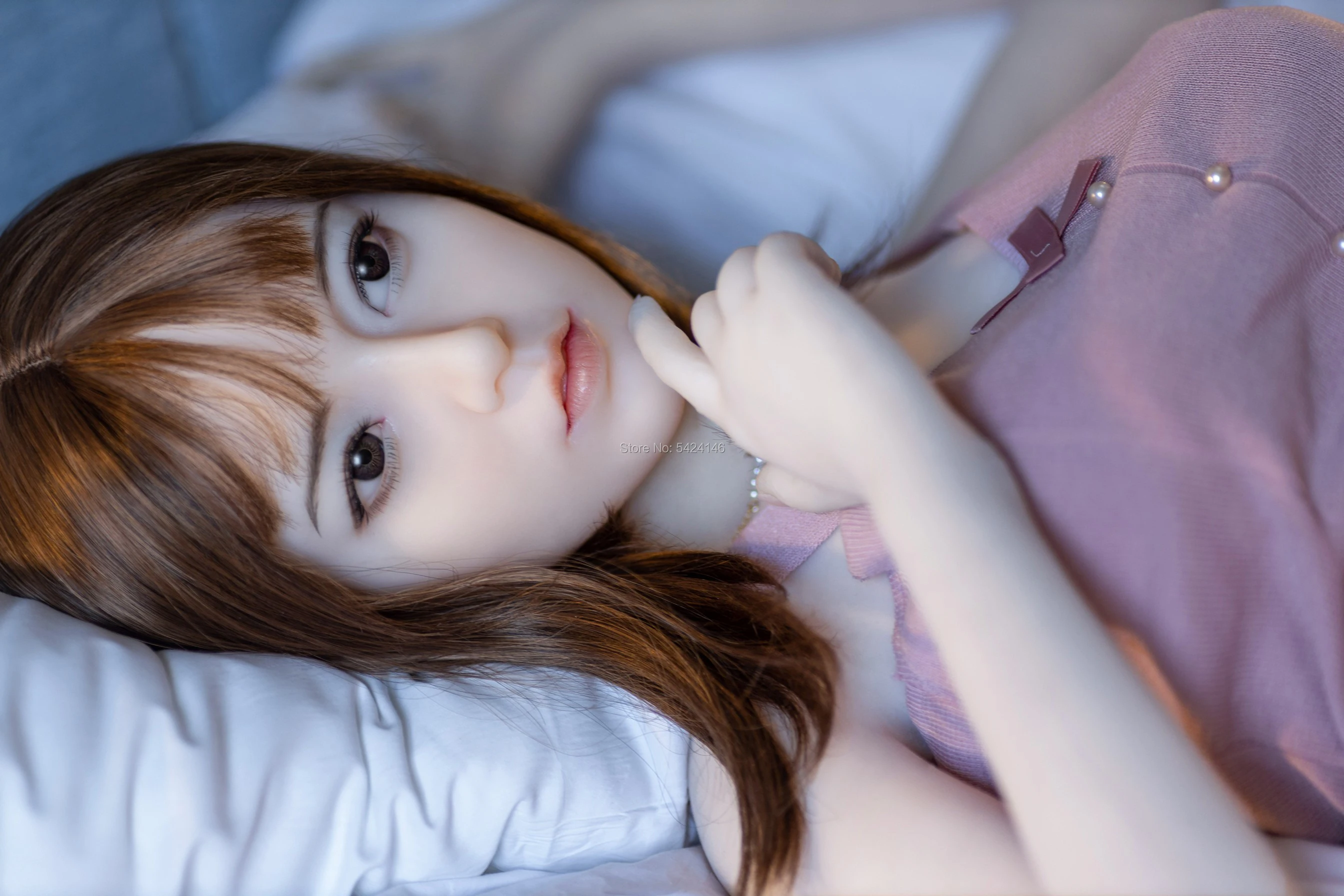 Реалистичная кукла для любви 148 см из ТПЭ орального и анального секса Вагина