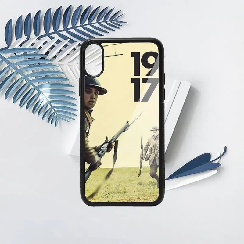 

1917 American War Movie Movies luxury Phone Case coque PC for iPhone 11 12 pro XS MAX 8 7 6 6S Plus X 5S SE 2020 XR