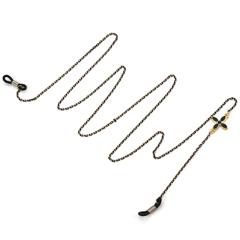 

Alloy Glasses Chains Around the Neck for Men Women Sunglasses Flowers Beaded Eyewear Vintage Holder Strap Metal Lanyard Cord