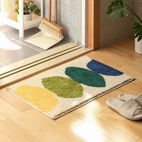 bathroom door absorbent floor mat non slip quick drying domestic toilet floor mat machine washable bathroom carpet