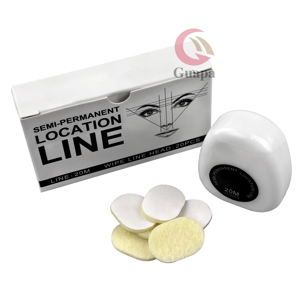 Brows Mapping Strings NO Pre-Ink Microblading eyebrows Positioning Tools PMU accessories each box Contains 65 ft of string