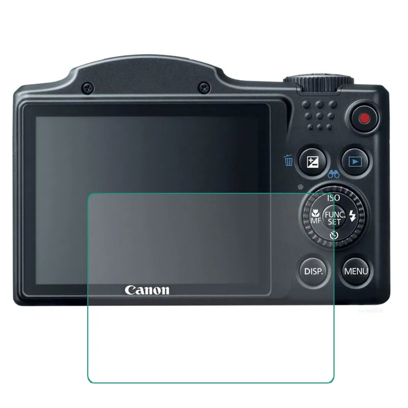Закаленное стекло для защиты экрана камеры Canon Powershot SX170 SX400 SX410 SX430 IS SX510 SX500 SX530 HS