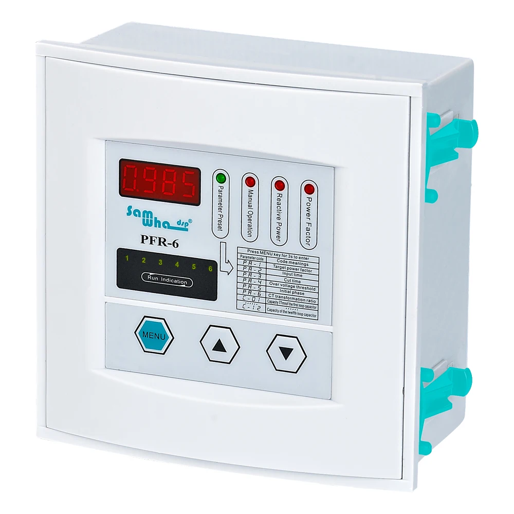 Samwha Dsp PFR 6 Мощность контроллер коэффициента ступеней 380VAC 50/60Hz|Регуляторы