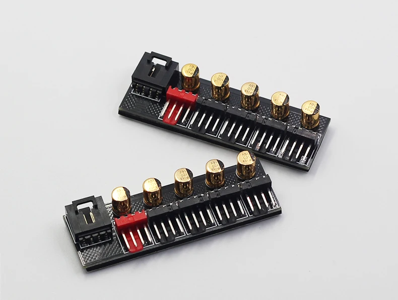 Motherboard 4Pin pin PWM hub FAN HUB computer temperature control governor chassis fan controller | Компьютеры и офис