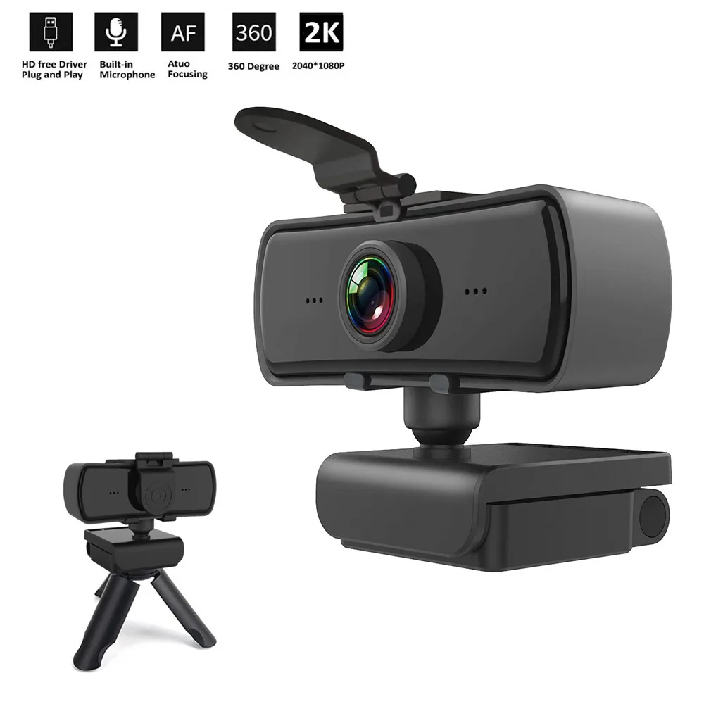 

HD 2K 2040*1080P компьютерная веб-камера с микрофоном