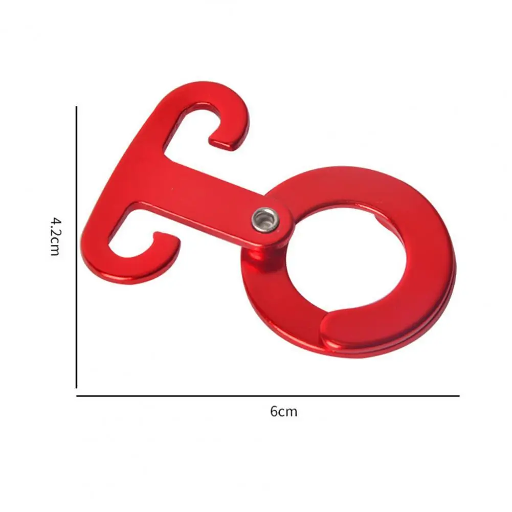 

Красная быстрая Пряжка портативный крючок для ветровой веревки Сверхлегкий крючок для кемпинга на открытом воздухе О-образный крючок для в...