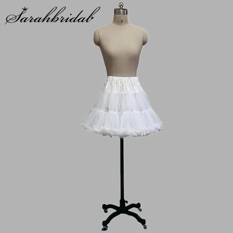 Милая Дамская Девочка Короткая мини юбка тюль для нижней юбки кринолиновый