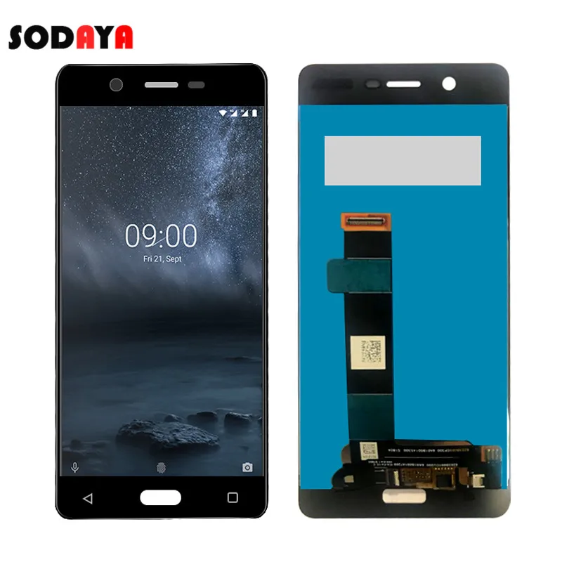 5,2 ''для Nokia 5 TA-1024 TA-1027 TA-1044 TA-1053 ЖК-дисплей с кодирующий преобразователь сенсорного экрана в сборе