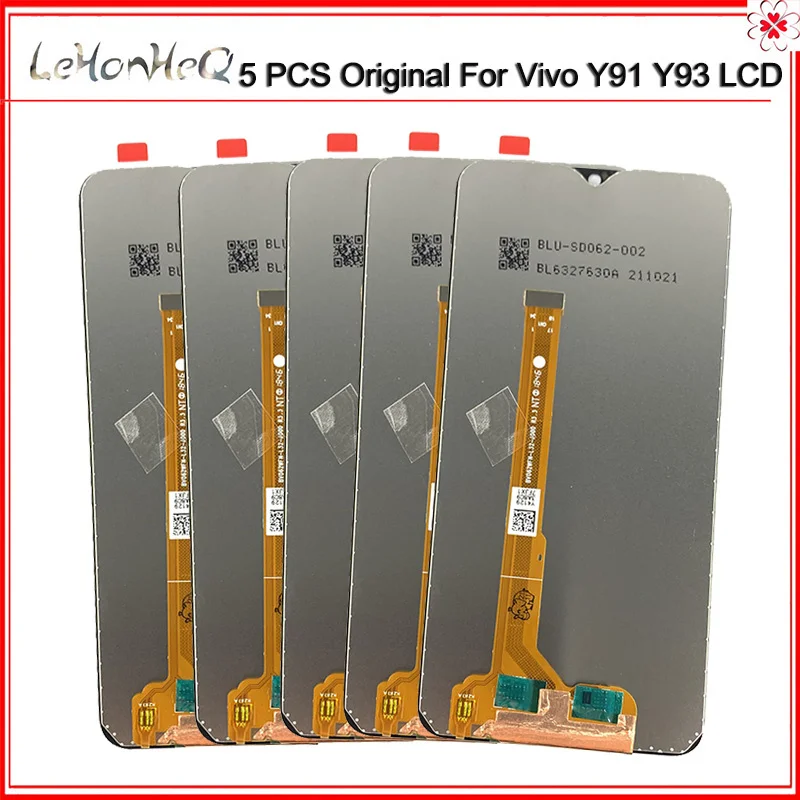 

5 шт., ЖК-дисплей для Vivo Y91, дисплей для замены ЖК-экрана Vivo Y93
