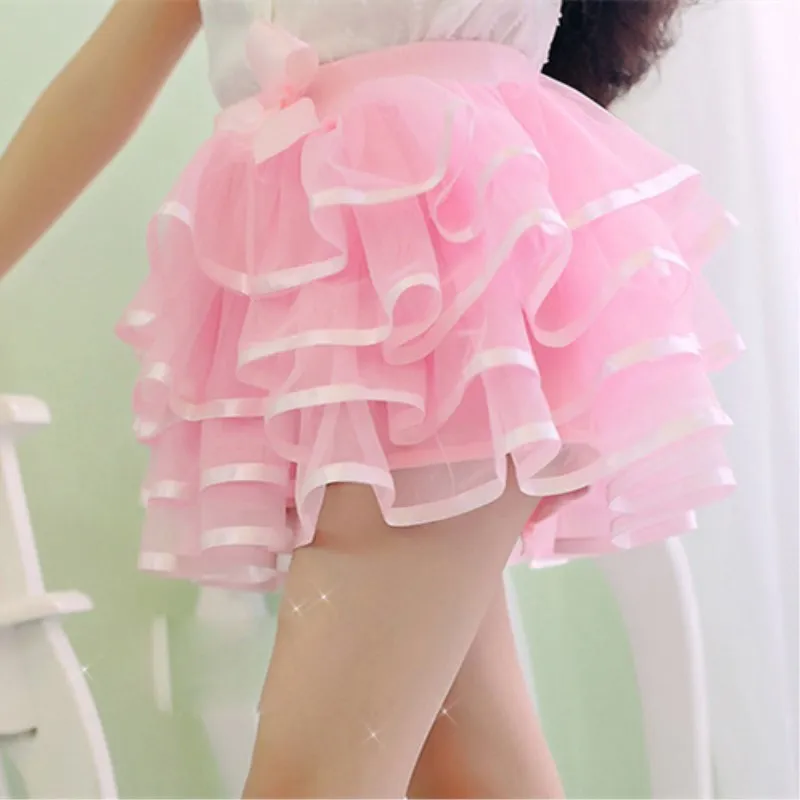 Новинка 2020 юбка пачка для девочек танцевальная мини бальное платье принцессы на