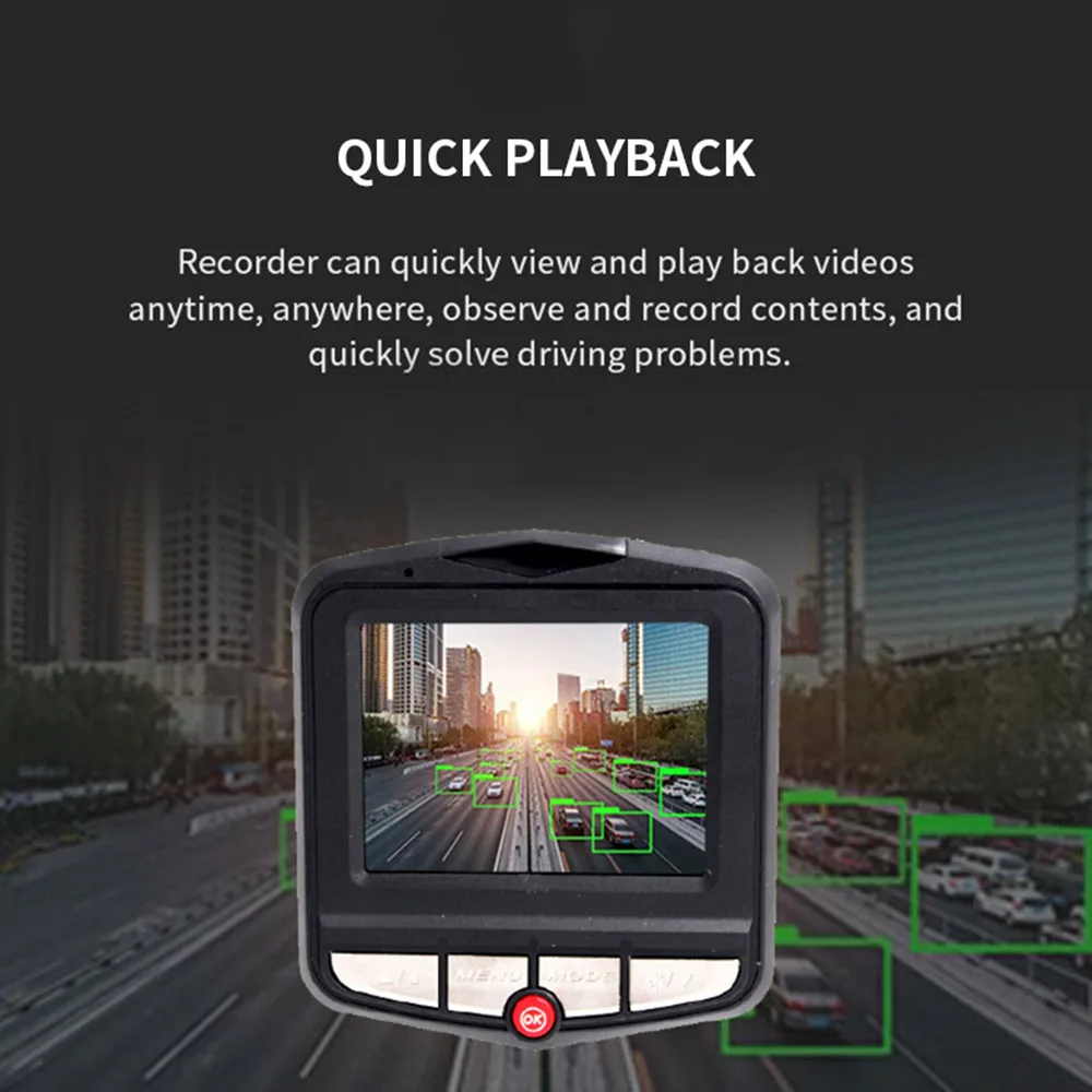 Автомобильный видеорегистратор с зеркалом заднего вида двумя камерами