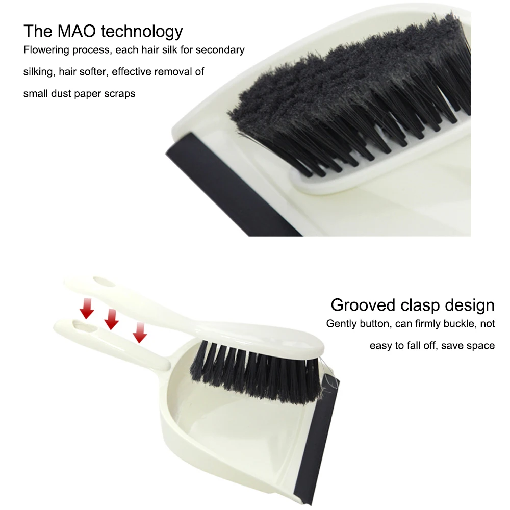 Настольная мини щетка для чистки и подметания маленькая искусственная Лопата