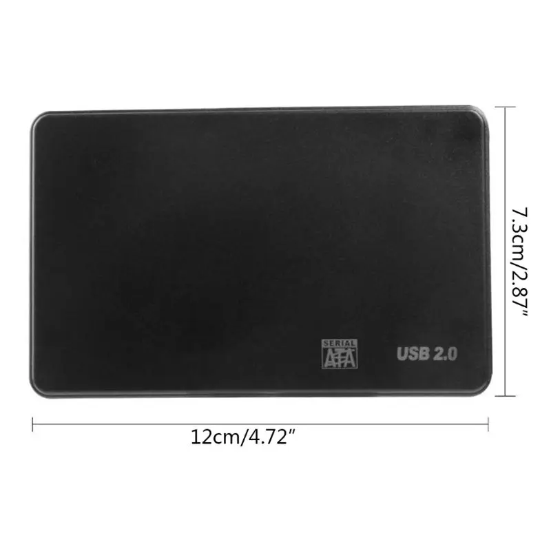 2 5 дюймов HDD SSD чехол Sata к USB 3 0/2 0 жесткий диск коробка корпус адаптер 83XB |