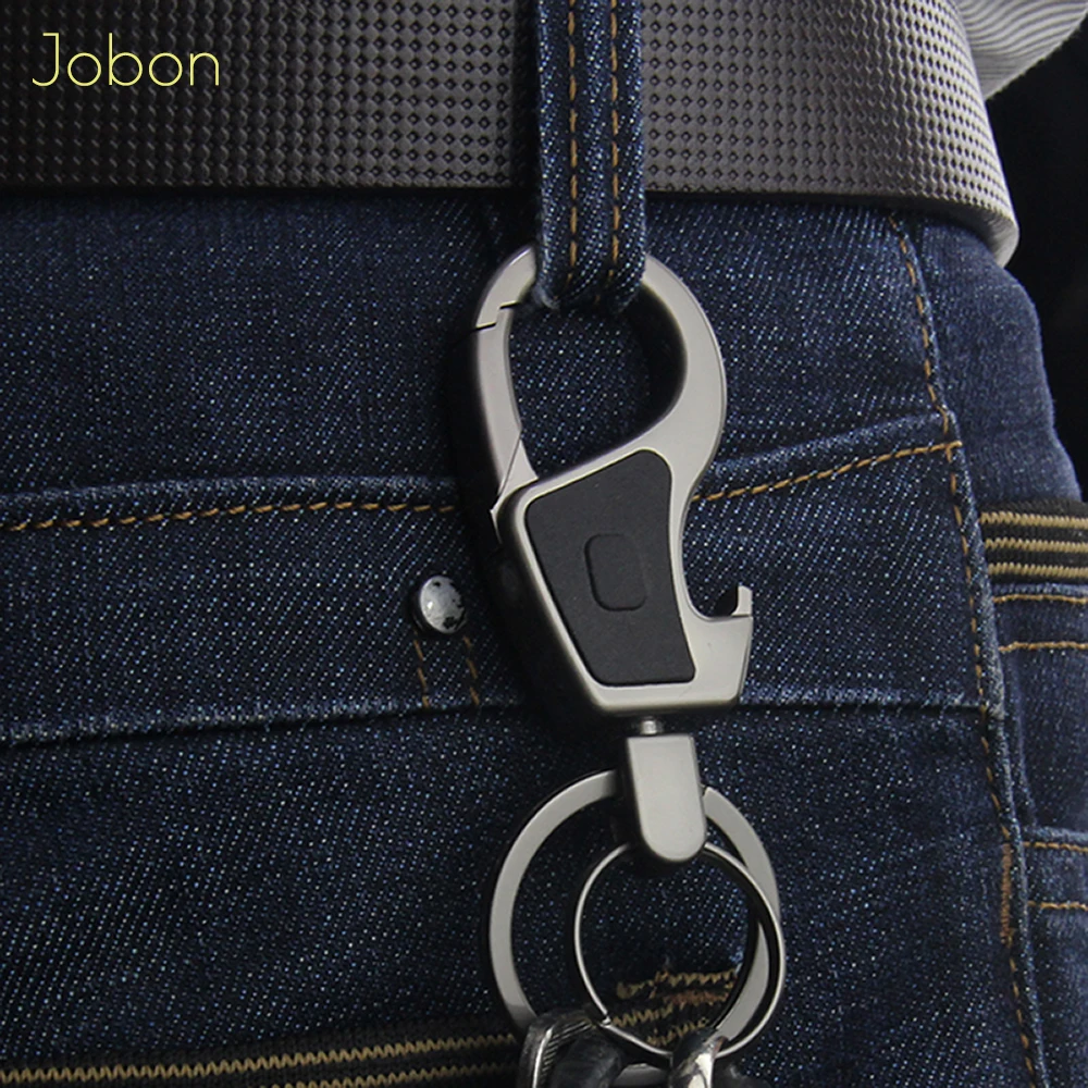 Брелок для ключей Jobon мужской подвесная цепочка автомобиля функциональный