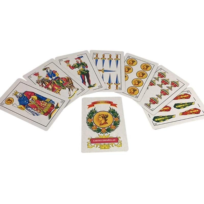 

50 карт колода испанские игральные карты магический реквизит Семья вечерние Настольная игра карты для покера