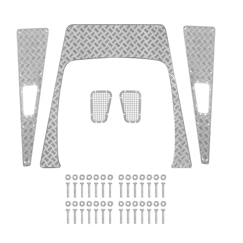 Металлическая противоскользящая пластина впускная решетка крышка двигателя для