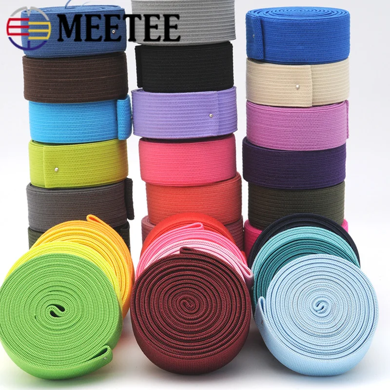 

Nylon Sewing Elastic Band Soft Skin Crocheted Rubber Bands Underwear Pants Decorative Ribbon DIY Garment Accessories KY352