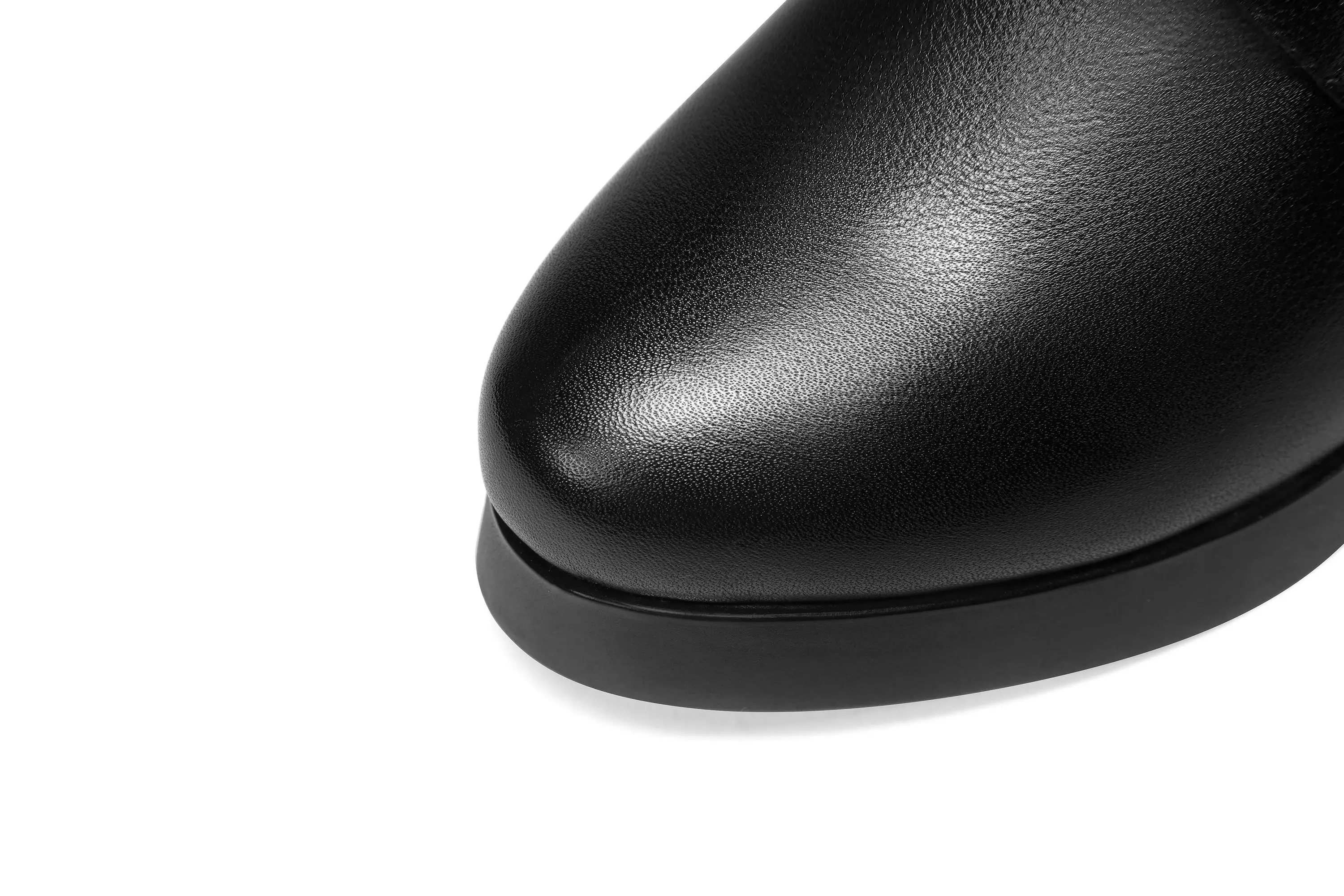 Jual Vichelo Hot 2021 Fashion Boots Nyata Kulit Sapi Meningkatkan Platform Datar Ujung Bulat Tebal Tinggi Tumit Renda Dasar Pergelangan Kaki Sepatu L62