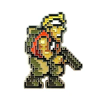 metal slug game lxjery cartoon enamel pin badge on backpack cute brooch pins for clothes broche for women girls gift