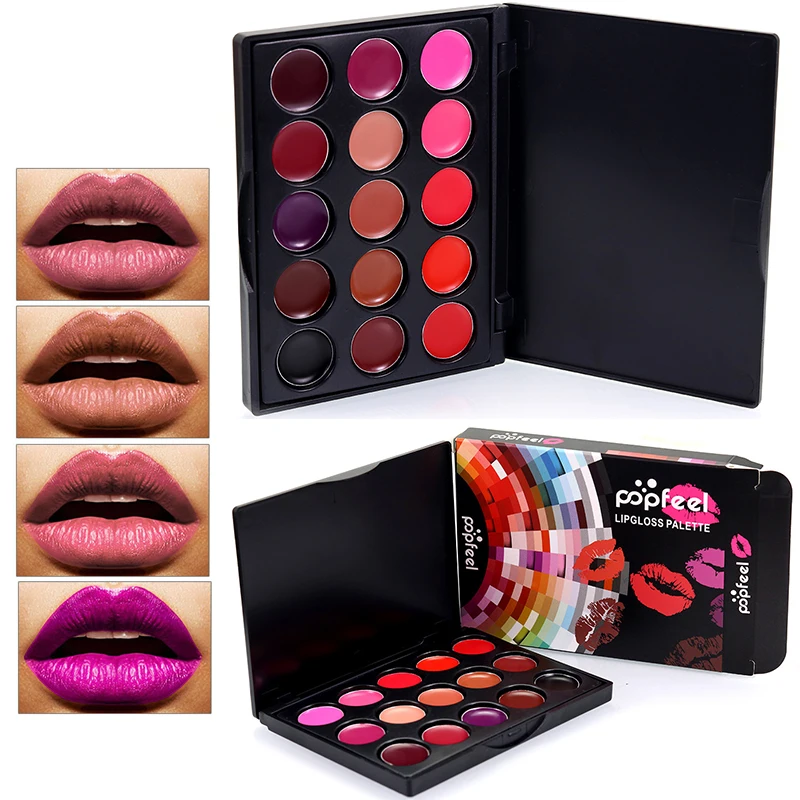 15 цветов Красивая матовая губная помада Губная Помада Жидкая долговечная