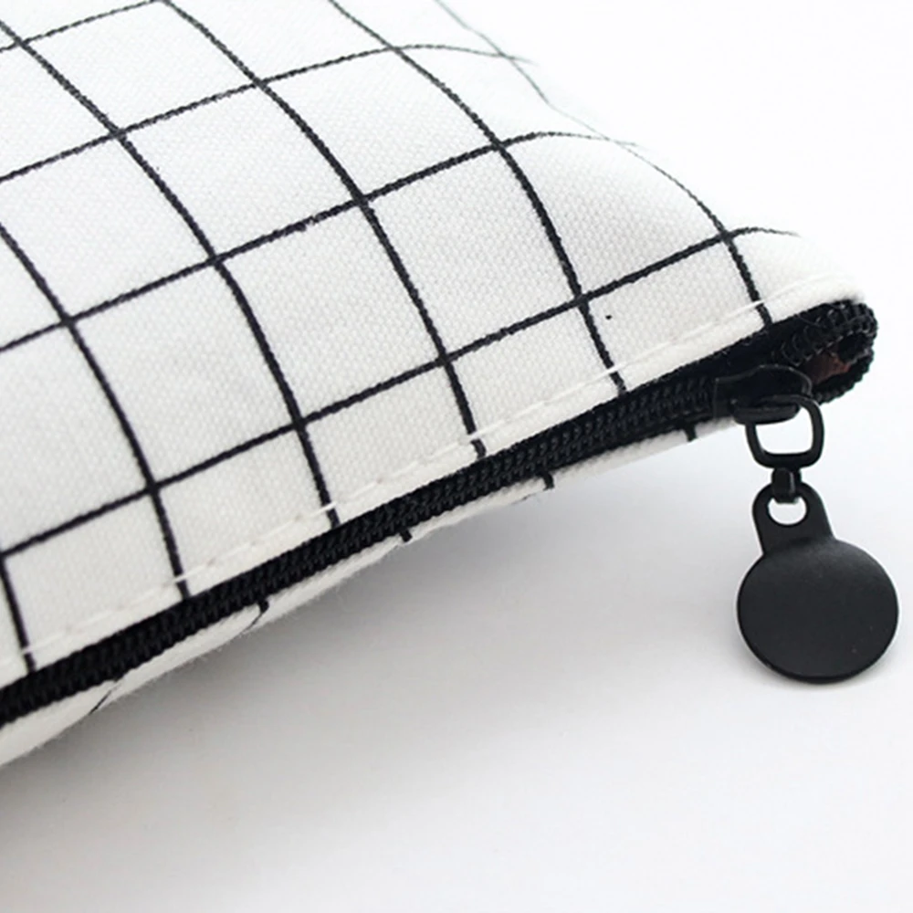 Холщовый чехол для карандашей с милой едой пиццей картошкой фри милый органайзер