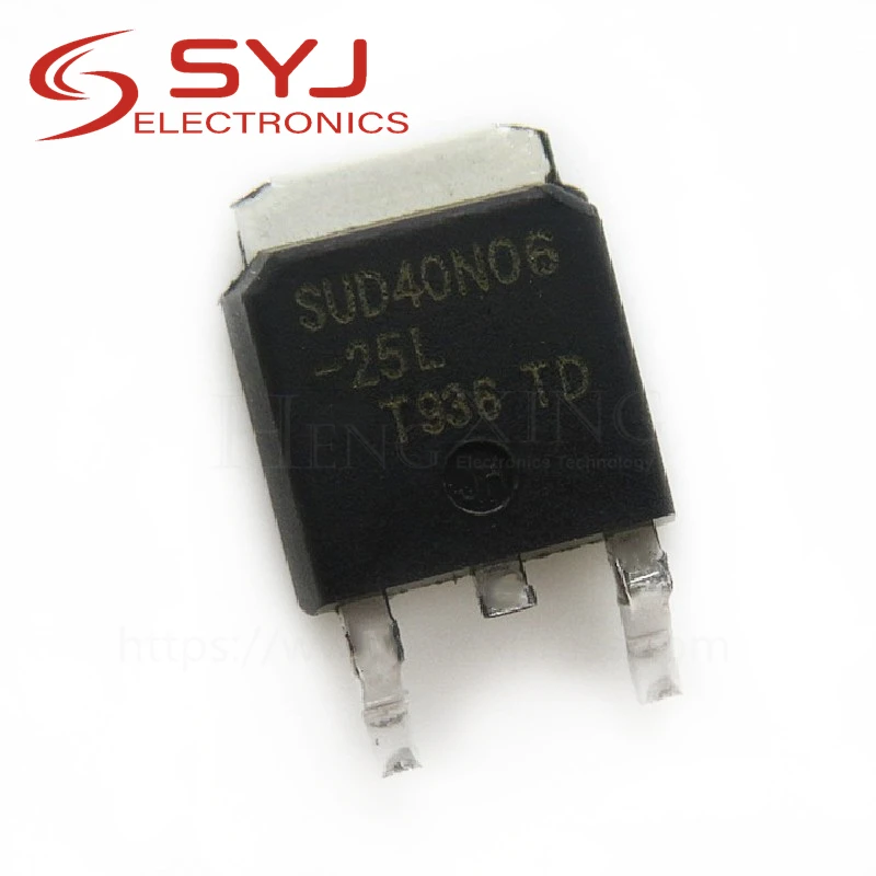 

10pcs/lot 40N06-25L SUD40N06-25L TO-252 60V 30A In Stock