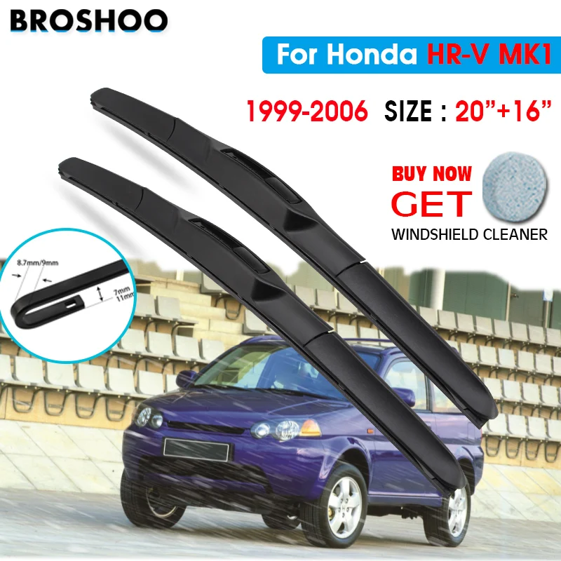 Щетка стеклоочистителя автомобиля для Honda HR-V MK1 20 &quot+ 16&quot 1999-2006 Авто