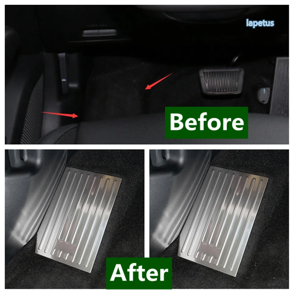 Подставка для ног из нержавеющей стали Накладка педали Hyundai Tucson NX4 2021 - 2025 / SANTA CRUZ