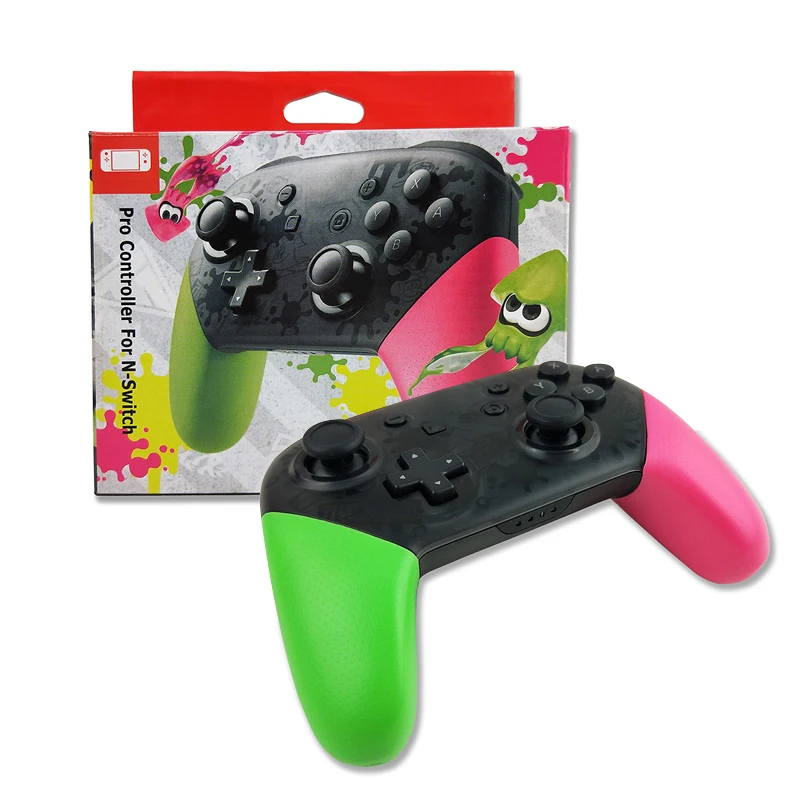 Для Switch Pro Bluetooth беспроводной контроллер для NS Splatoon2 пульт дистанционного