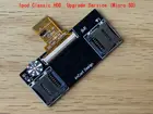 Двойная карта iFlash iPod Video  iPod Classic 5-й 5.5-й 6-й 6.5-й 7-й 7.5-го поколения ZIF- Micro SD карта Flash адаптер