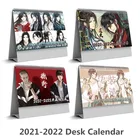 2022 новый китайский аниме Sa Ye, настольный календарь Wei Zhuang Xue Zha, календари мультяшных персонажей 2022,01-2022,12