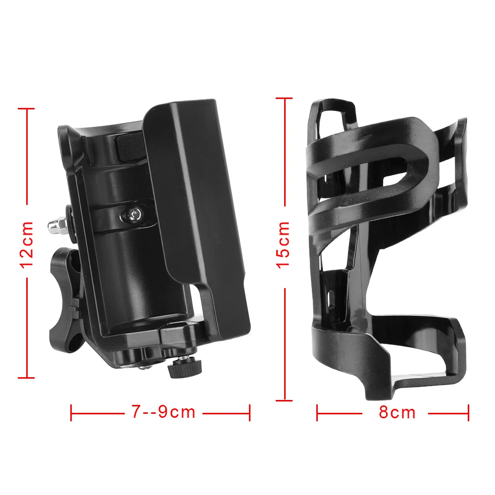 

LEEPEE Moto Crash Bar Water Bottle Bracket Motorbike Guard Drinking Cup Holder FOR BMW KAWASAKI Honda Motorcycle Universal
