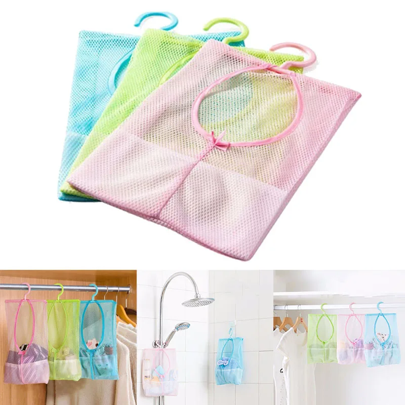 Горячая Многоцелевой висячая Сетчатая Сумка Для Хранения Носков нижнее белье