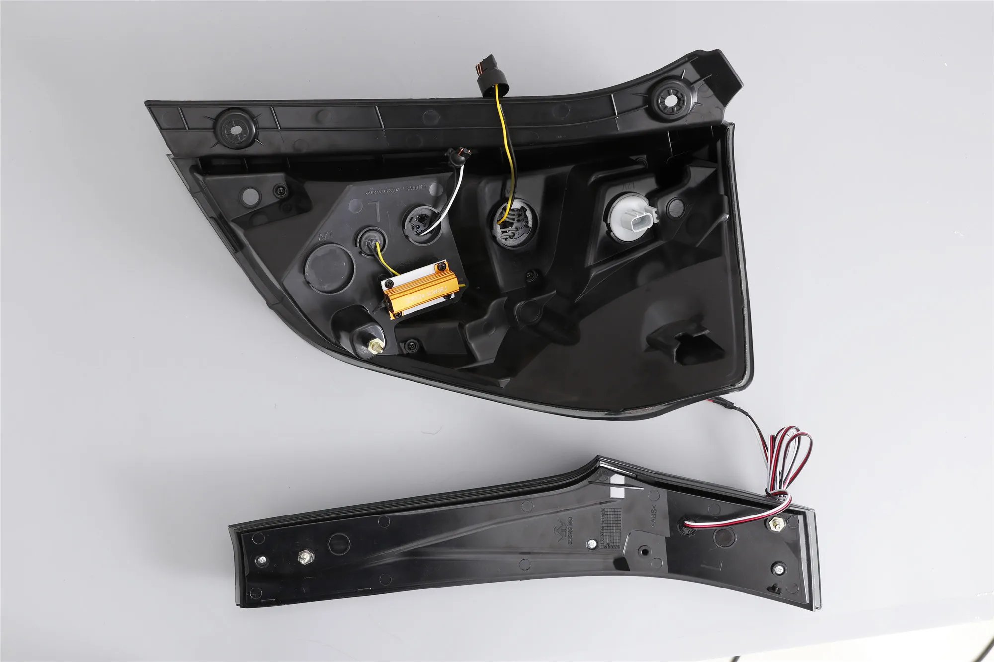 

eOsuns led rear bumper light drving light brake light tail lamp assembly for honda fit gk5 2014-2019