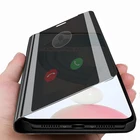 Умный зеркальный флип-чехол для телефона Realme C21 6,5 дюйма, oppo relame c21 c 21 realmi c21 RMX3201, магнитная подставка для телефона, чехол-книжка
