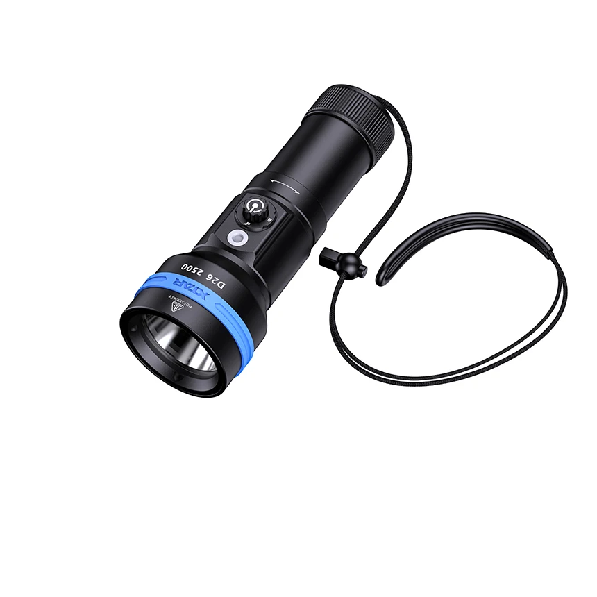 XTAR D26 2500 Diving Flashlight Cree XHP50.2 LED Lumen Beam Distance 320 Meter Magnetic Switch Torch 100 Depth | Освещение
