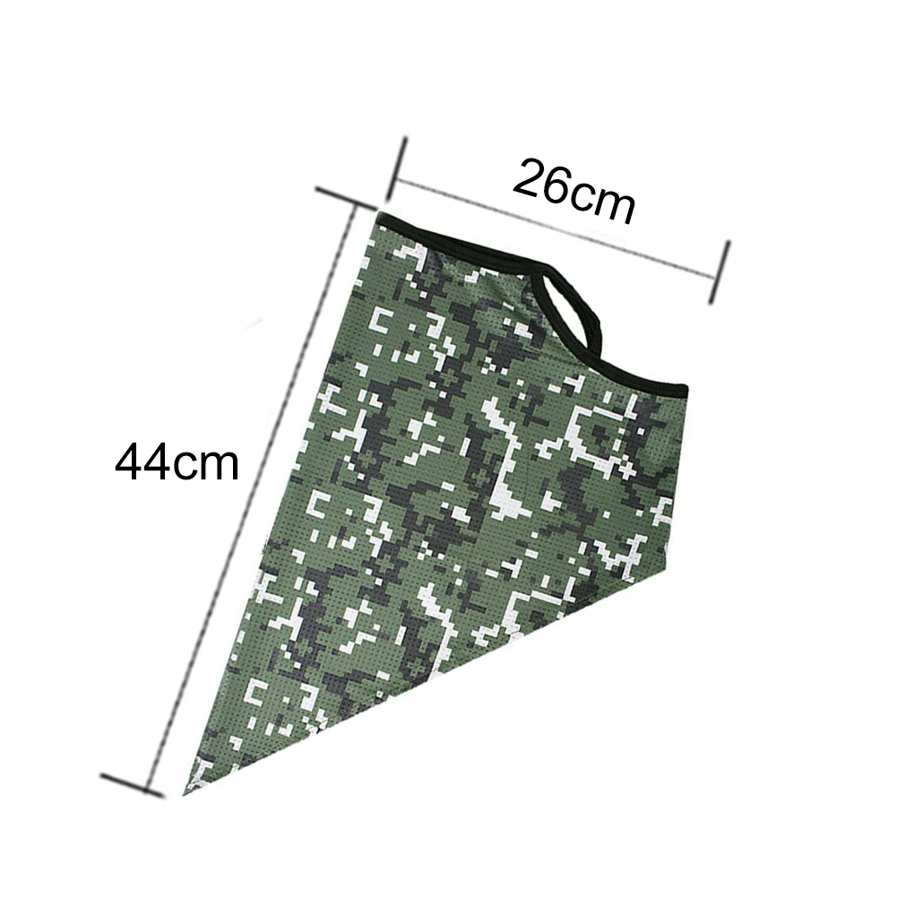 

Camouflage Print Outdoor Anti UV Windproof Earloop Neck Gaiter Face Cover Scarf Camouflage Bandana Face Mask Neck Scarves Wraps