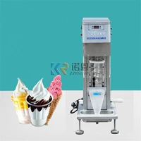 swirl drill frozen yogurt real fruits ice cream blender mixing machine freeze yogurt ice cream dessert machine