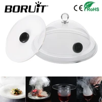 2pcsset smoke lids smoking cocktail wine food cover 4 6 for smoke generator kitchen tool accessories