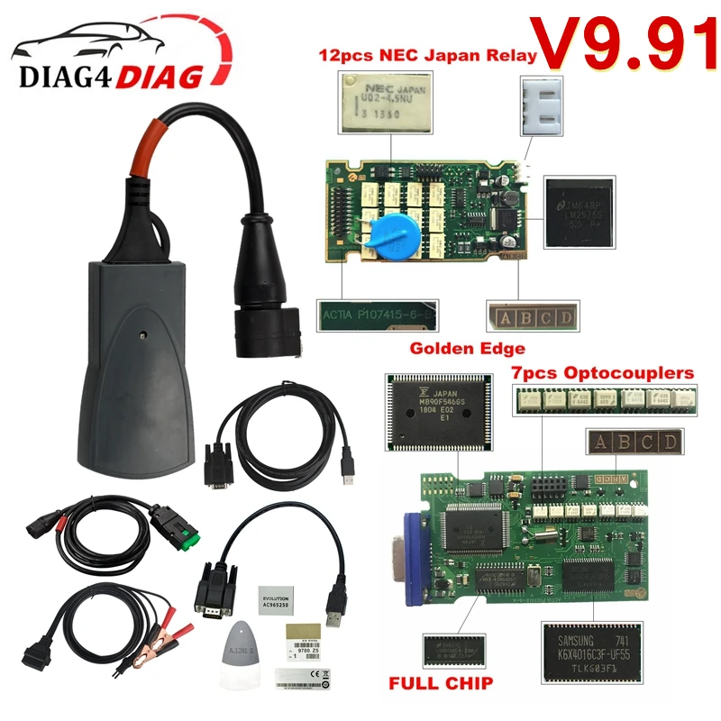 

PP2000 Lexia 3 Diagbox V9.91 OBD2 Scanner Car Code Reader Full Chip FW 921815C for Citroen for Peugeot Lexia3 Diagnostic Tool