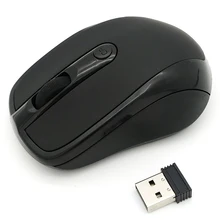 Hop Gaming 2.4GHz Wireless Optical Mouse Computer PC Mice with USB Adapter Mause for PC Laptop