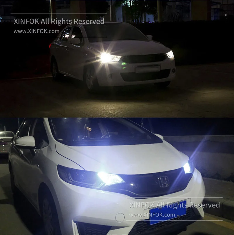 4 шт. Автомобильный светодиодный светильник T10 лампы W5W 194 DC 12V белый 6000K Авто Реверс