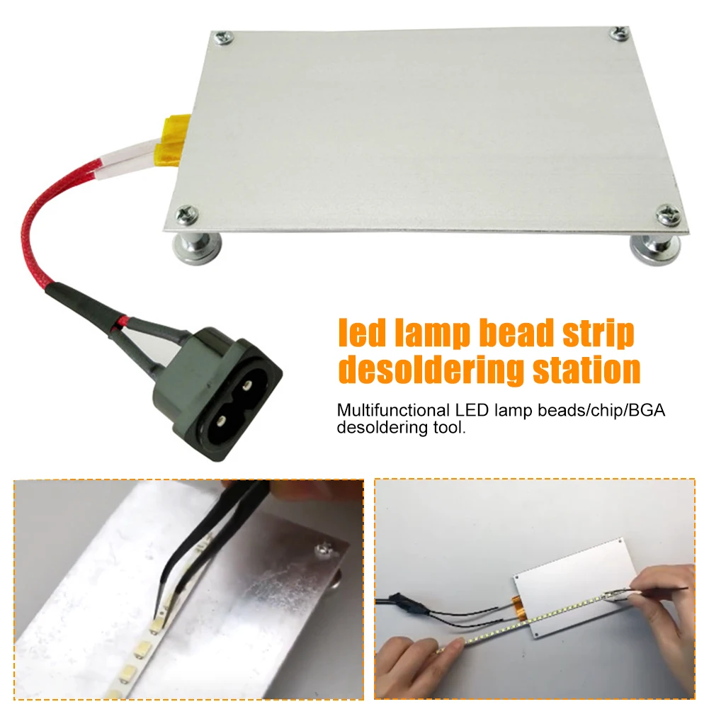 

Multifunctional Fever Plate Quick Tool LED Lamp Bead Desoldering Station Thermostat 550W BGA Chip Heating Repair Preheating