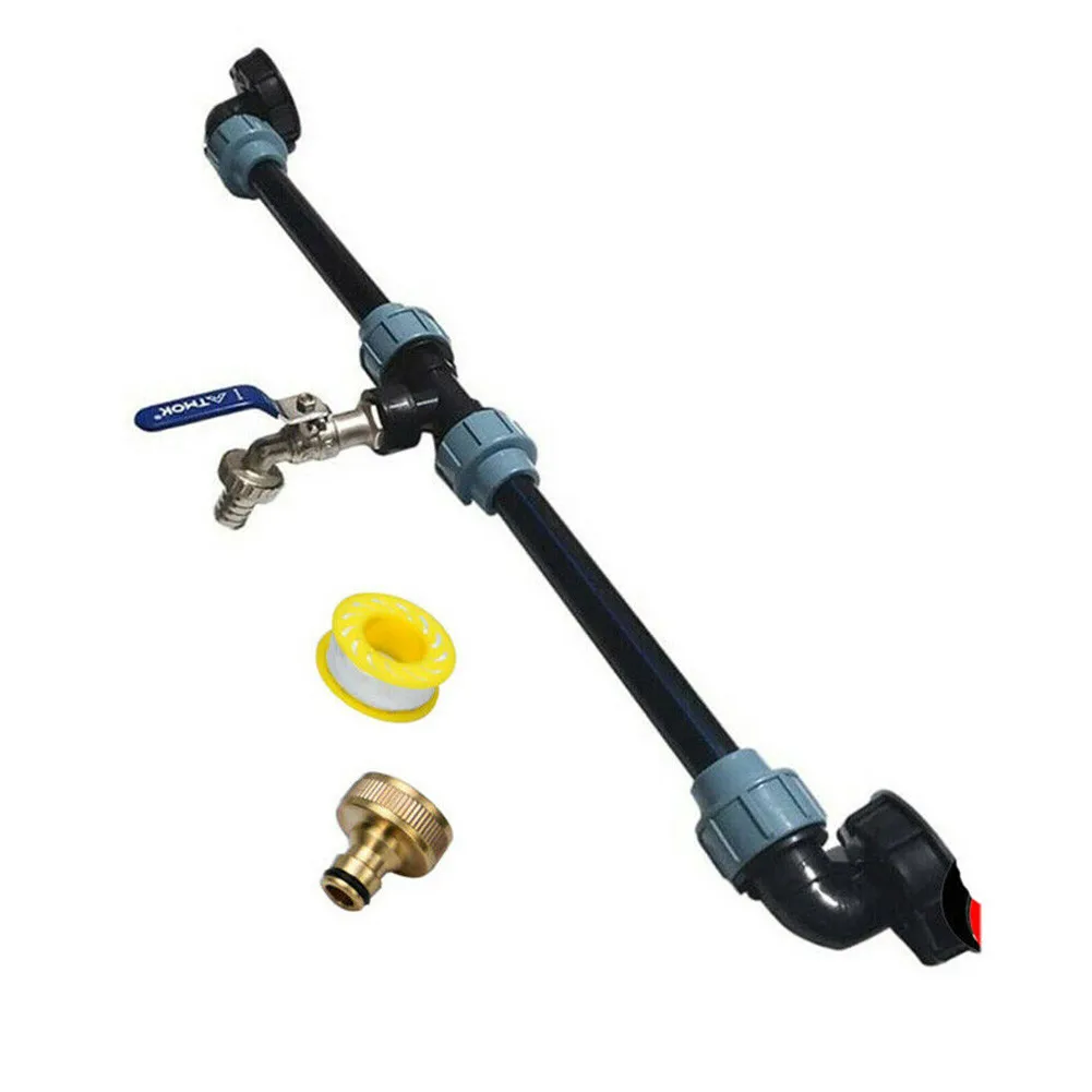 

IBC Adapter Connection Set For 2 Tank Rainwater Tanks Side By Side Water Tanks Garden Watering Igrriation