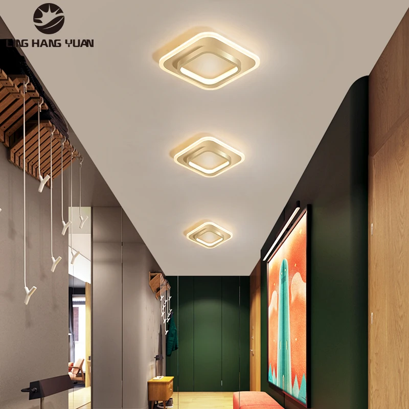 Маленький современный светодиодный потолочный светильник для домашнего